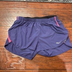 Saucing Run Dry Womens Running Shorts - Size M